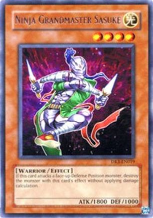 Ninja Grandmaster Sasuke (DR3-EN019) - Dark Revelation Volume 3 Unlimited Dark Revelation Volume 3 Yugioh Single  Squirtle Squad Card Shop.