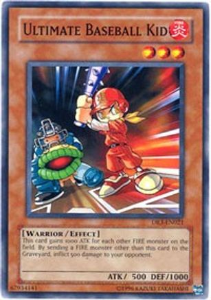 Ultimate Baseball Kid (DR3-EN021) - Dark Revelation Volume 3 Unlimited Dark Revelation Volume 3 Yugioh Single  Squirtle Squad Card Shop.
