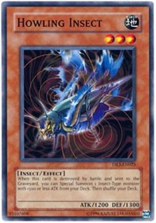 Howling Insect (DR3-EN025) - Dark Revelation Volume 3 Unlimited Dark Revelation Volume 3 Yugioh Single  Squirtle Squad Card Shop.