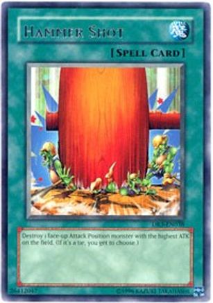 Hammer Shot (DR3-EN038) - Dark Revelation Volume 3 Unlimited Dark Revelation Volume 3 Yugioh Single  Squirtle Squad Card Shop.