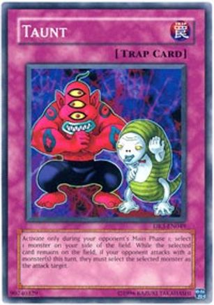 Taunt (DR3-EN049) - Dark Revelation Volume 3 Unlimited Dark Revelation Volume 3 Yugioh Single  Squirtle Squad Card Shop.