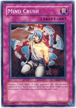 Mind Crush (DR3-EN056) - Dark Revelation Volume 3 Unlimited Dark Revelation Volume 3 Yugioh Single  Squirtle Squad Card Shop.