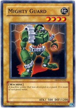 Mighty Guard (DR3-EN062) - Dark Revelation Volume 3 Unlimited Dark Revelation Volume 3 Yugioh Single  Squirtle Squad Card Shop.