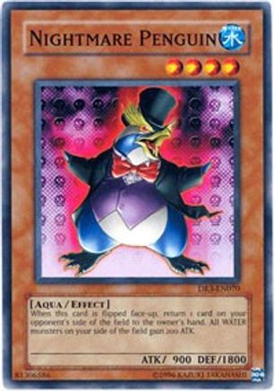 Nightmare Penguin (DR3-EN070) - Dark Revelation Volume 3 Unlimited Dark Revelation Volume 3 Yugioh Single  Squirtle Squad Card Shop.