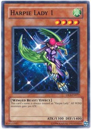 Harpie Lady 1 (DR3-EN077) - Dark Revelation Volume 3 Unlimited Dark Revelation Volume 3 Yugioh Single  Squirtle Squad Card Shop.