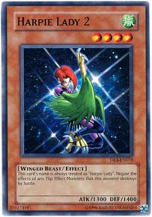 Harpie Lady 2 (DR3-EN078) - Dark Revelation Volume 3 Unlimited Dark Revelation Volume 3 Yugioh Single  Squirtle Squad Card Shop.