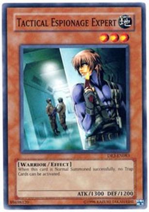 Tactical Espionage Expert (DR3-EN083) - Dark Revelation Volume 3 Unlimited Dark Revelation Volume 3 Yugioh Single  Squirtle Squad Card Shop.