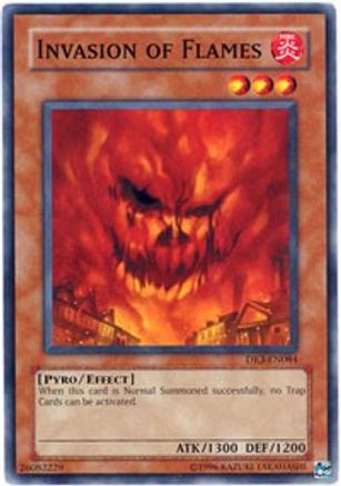 Invasion of Flames (DR3-EN084) - Dark Revelation Volume 3 Unlimited Dark Revelation Volume 3 Yugioh Single  Squirtle Squad Card Shop.