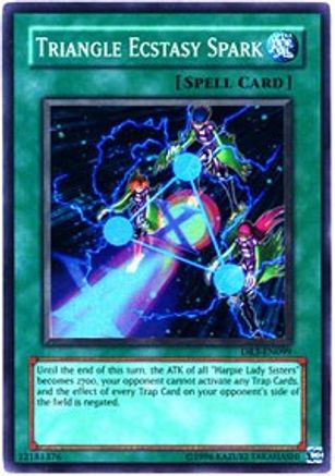 Triangle Ecstasy Spark (DR3-EN099) - Dark Revelation Volume 3 Unlimited Dark Revelation Volume 3 Yugioh Single  Squirtle Squad Card Shop.