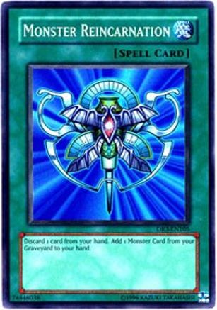 Monster Reincarnation (DR3-EN105) - Dark Revelation Volume 3 Unlimited Dark Revelation Volume 3 Yugioh Single  Squirtle Squad Card Shop.