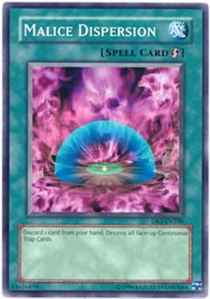 Malice Dispersion (DR3-EN108) - Dark Revelation Volume 3 Unlimited Dark Revelation Volume 3 Yugioh Single  Squirtle Squad Card Shop.