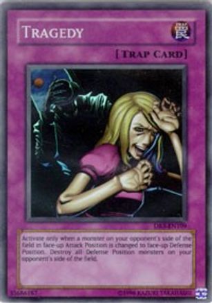 Tragedy (DR3-EN109) - Dark Revelation Volume 3 Unlimited Dark Revelation Volume 3 Yugioh Single  Squirtle Squad Card Shop.