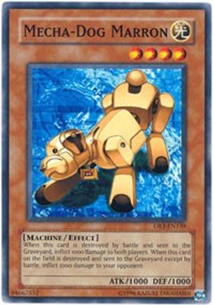 Mecha-Dog Marron (DR3-EN139) - Dark Revelation Volume 3 Unlimited Dark Revelation Volume 3 Yugioh Single  Squirtle Squad Card Shop.