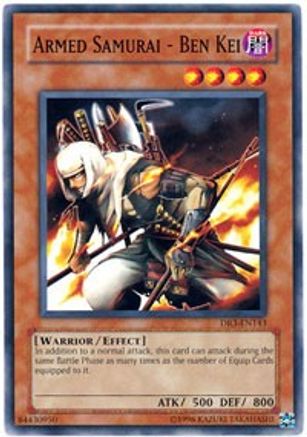 Armed Samurai - Ben Kei (DR3-EN143) - Dark Revelation Volume 3 Unlimited Dark Revelation Volume 3 Yugioh Single  Squirtle Squad Card Shop.