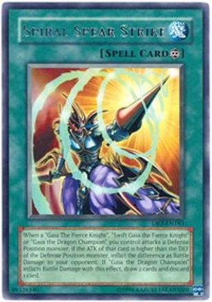 Spiral Spear Strike (DR3-EN163) - Dark Revelation Volume 3 Unlimited Dark Revelation Volume 3 Yugioh Single  Squirtle Squad Card Shop.