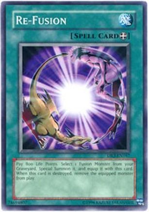 Re-Fusion (DR3-EN167) - Dark Revelation Volume 3 Unlimited Dark Revelation Volume 3 Yugioh Single  Squirtle Squad Card Shop.