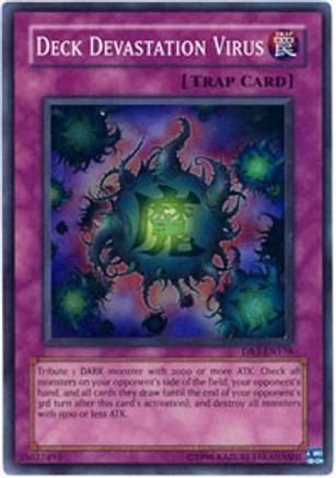 Deck Devastation Virus (DR3-EN178) - Dark Revelation Volume 3 Unlimited Dark Revelation Volume 3 Yugioh Single  Squirtle Squad Card Shop.