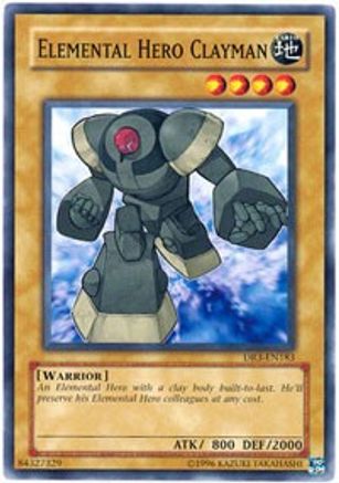 Elemental Hero Clayman (DR3-EN183) - Dark Revelation Volume 3 Unlimited Dark Revelation Volume 3 Yugioh Single  Squirtle Squad Card Shop.