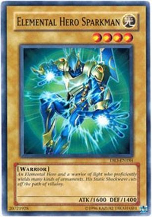 Elemental Hero Sparkman (DR3-EN184) - Dark Revelation Volume 3 Unlimited Dark Revelation Volume 3 Yugioh Single  Squirtle Squad Card Shop.
