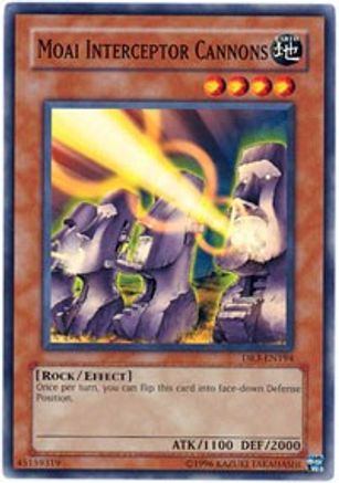 Moai Interceptor Cannons (DR3-EN194) - Dark Revelation Volume 3 Unlimited Dark Revelation Volume 3 Yugioh Single  Squirtle Squad Card Shop.