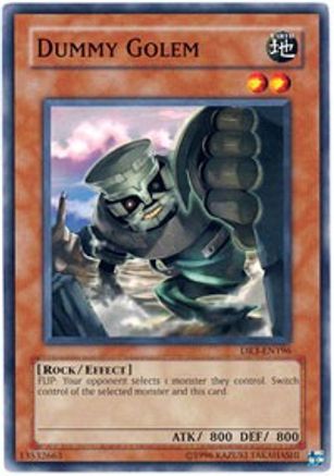 Dummy Golem (DR3-EN196) - Dark Revelation Volume 3 Unlimited Dark Revelation Volume 3 Yugioh Single  Squirtle Squad Card Shop.
