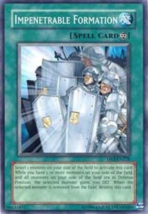 Impenetrable Formation (DR3-EN228) - Dark Revelation Volume 3 Unlimited Dark Revelation Volume 3 Yugioh Single  Squirtle Squad Card Shop.