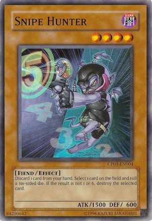 Snipe Hunter (CP03-EN004) - Champion Pack 3 Unlimited Champion Pack 3 Yugioh Single  Squirtle Squad Card Shop.