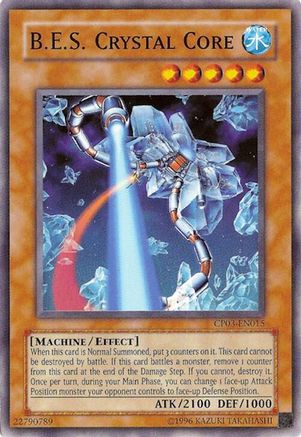 B.E.S. Crystal Core (CP03-EN015) - Champion Pack 3 Unlimited Champion Pack 3 Yugioh Single  Squirtle Squad Card Shop.