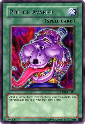 Pot of Avarice (CP01-EN011) - Champion Pack 1 Unlimited Champion Pack 1 Yugioh Single  Squirtle Squad Card Shop.