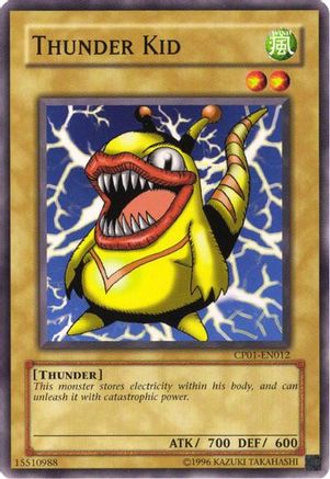 Thunder Kid (CP01-EN012) - Champion Pack 1 Unlimited Champion Pack 1 Yugioh Single  Squirtle Squad Card Shop.