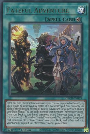 Fateful Adventure (GRCR-EN029) - The Grand Creators 1st Edition The Grand Creators Yugioh Single  Squirtle Squad Card Shop.