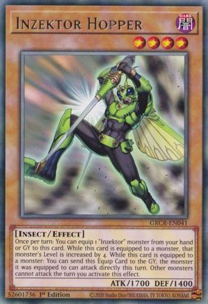 Inzektor Hopper (GRCR-EN041) - The Grand Creators 1st Edition The Grand Creators Yugioh Single  Squirtle Squad Card Shop.