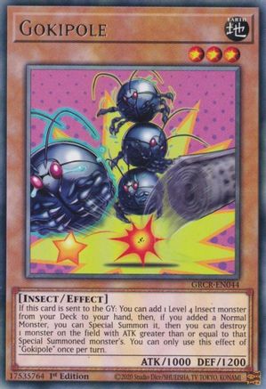 Gokipole (GRCR-EN044) - The Grand Creators 1st Edition The Grand Creators Yugioh Single  Squirtle Squad Card Shop.