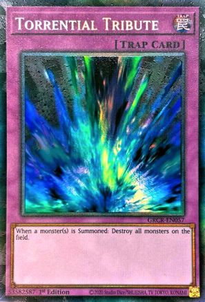 Torrential Tribute (CR) (GRCR-EN057) - The Grand Creators 1st Edition The Grand Creators Yugioh Single  Squirtle Squad Card Shop.