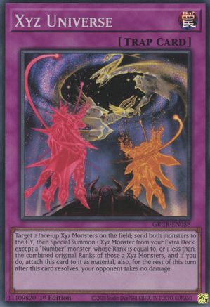 Xyz Universe (GRCR-EN058) - The Grand Creators 1st Edition The Grand Creators Yugioh Single  Squirtle Squad Card Shop.