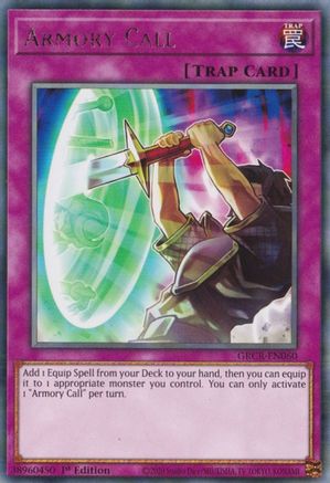 Armory Call (GRCR-EN060) - The Grand Creators 1st Edition The Grand Creators Yugioh Single  Squirtle Squad Card Shop.