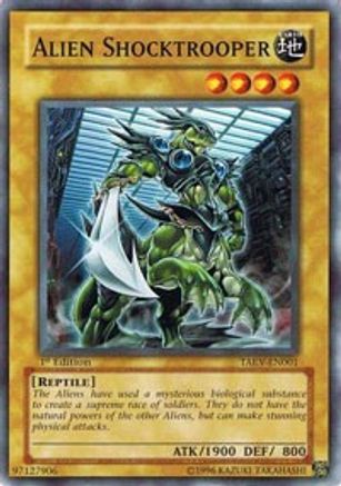 Alien Shocktrooper (TAEV-EN001) - Tactical Evolution 1st Edition Tactical Evolution Yugioh Single  Squirtle Squad Card Shop.