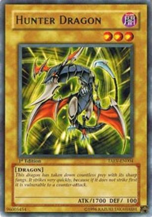 Hunter Dragon (TAEV-EN004) - Tactical Evolution 1st Edition Tactical Evolution Yugioh Single  Squirtle Squad Card Shop.