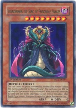 Vennominon the King of Poisonous Snakes (TAEV-EN014) - Tactical Evolution 1st Edition Tactical Evolution Yugioh Single  Squirtle Squad Card Shop.