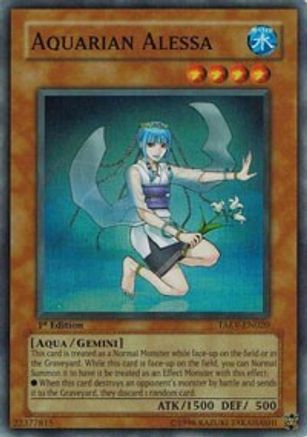 Aquarian Alessa (TAEV-EN020) - Tactical Evolution 1st Edition Tactical Evolution Yugioh Single  Squirtle Squad Card Shop.