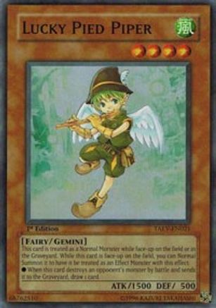Lucky Pied Piper (TAEV-EN021) - Tactical Evolution Unlimited Tactical Evolution Yugioh Single  Squirtle Squad Card Shop.