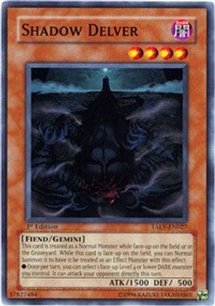 Shadow Delver (TAEV-EN027) - Tactical Evolution 1st Edition Tactical Evolution Yugioh Single  Squirtle Squad Card Shop.