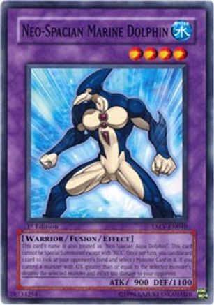 Neo-Spacian Marine Dolphin (TAEV-EN040) - Tactical Evolution 1st Edition Tactical Evolution Yugioh Single  Squirtle Squad Card Shop.