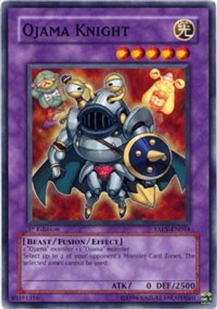 Ojama Knight (TAEV-EN044) - Tactical Evolution Unlimited Tactical Evolution Yugioh Single  Squirtle Squad Card Shop.