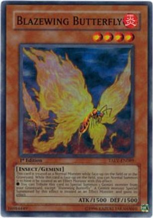 Blazewing Butterfly (TAEV-EN089) - Tactical Evolution Unlimited Tactical Evolution Yugioh Single  Squirtle Squad Card Shop.