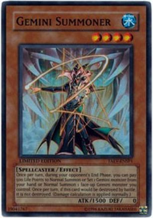 Gemini Summoner (TAEV-ENSP1) (TAEV-ENSP1) - Tactical Evolution Tactical Evolution Yugioh Single  Squirtle Squad Card Shop.