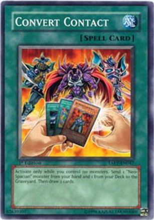 Convert Contact (TAEV-EN047) - Tactical Evolution Unlimited Tactical Evolution Yugioh Single  Squirtle Squad Card Shop.
