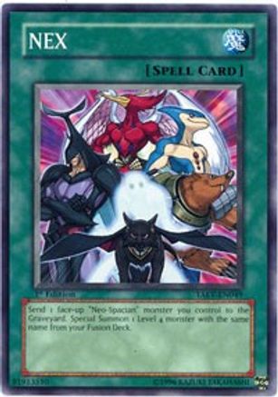 NEX (TAEV-EN049) - Tactical Evolution Unlimited Tactical Evolution Yugioh Single  Squirtle Squad Card Shop.