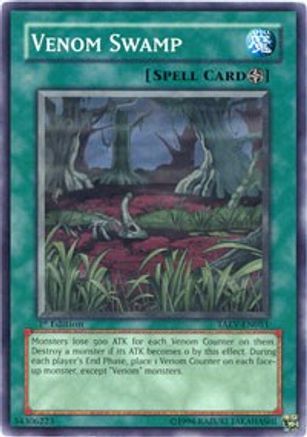 Venom Swamp (TAEV-EN051) - Tactical Evolution Unlimited Tactical Evolution Yugioh Single  Squirtle Squad Card Shop.