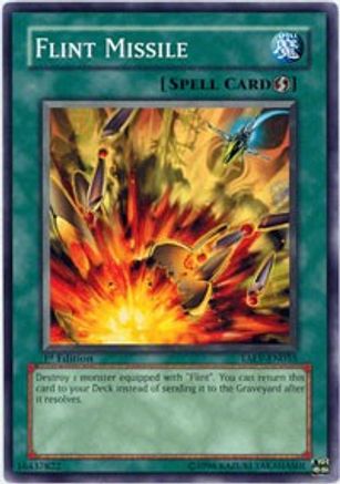 Flint Missile (TAEV-EN055) - Tactical Evolution 1st Edition Tactical Evolution Yugioh Single  Squirtle Squad Card Shop.